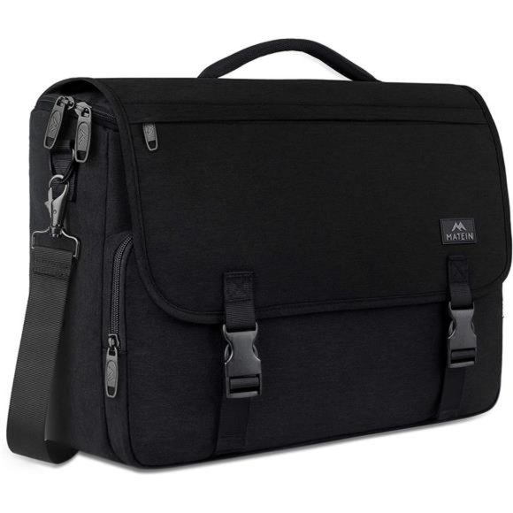Messenger Bag for Men Women Briefcases Lightweight Men's Laptop Bag 15.6 inch - Picture 1 of 6